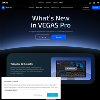 VEGAS Pro 23 Whats new