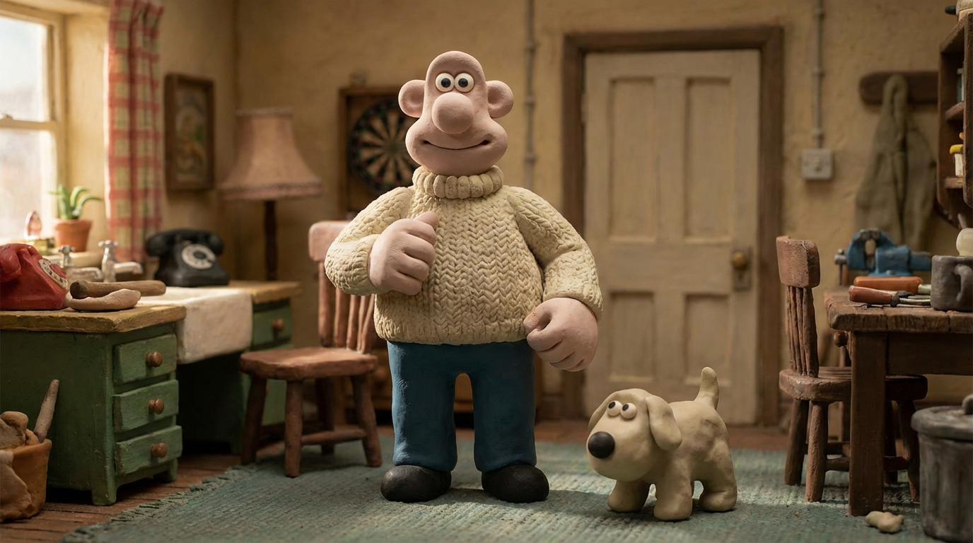 クレイアニメキャラ風