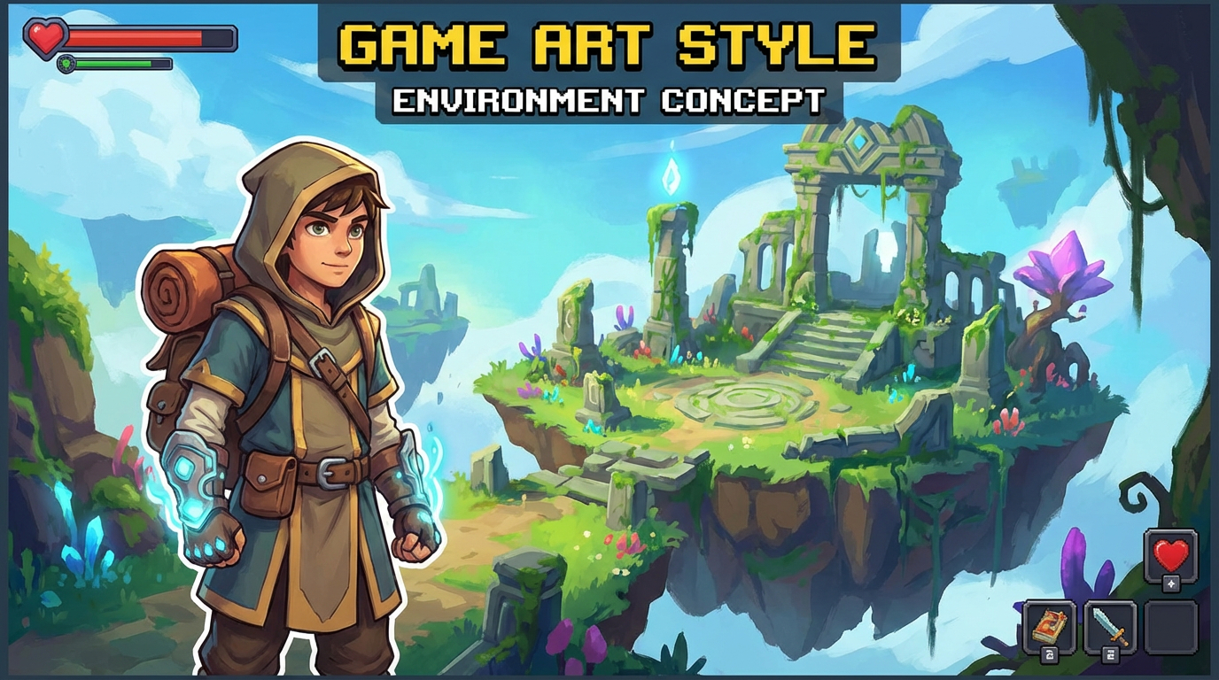 ゲームアート風