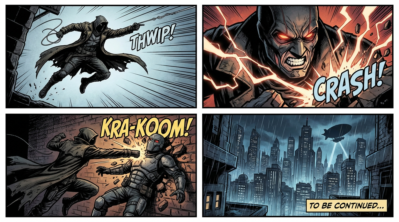 グラフィックノベル風