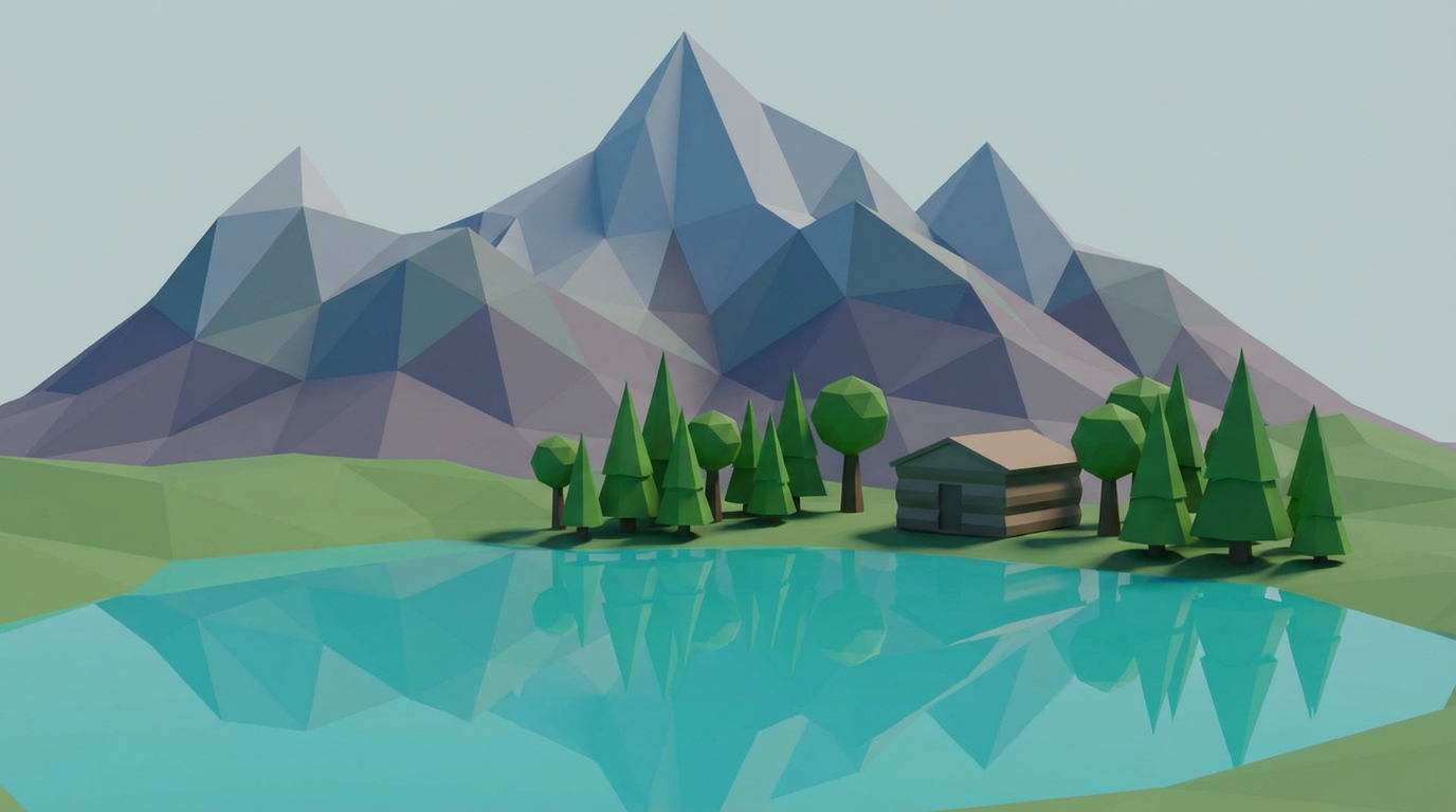 ローポリゴン風