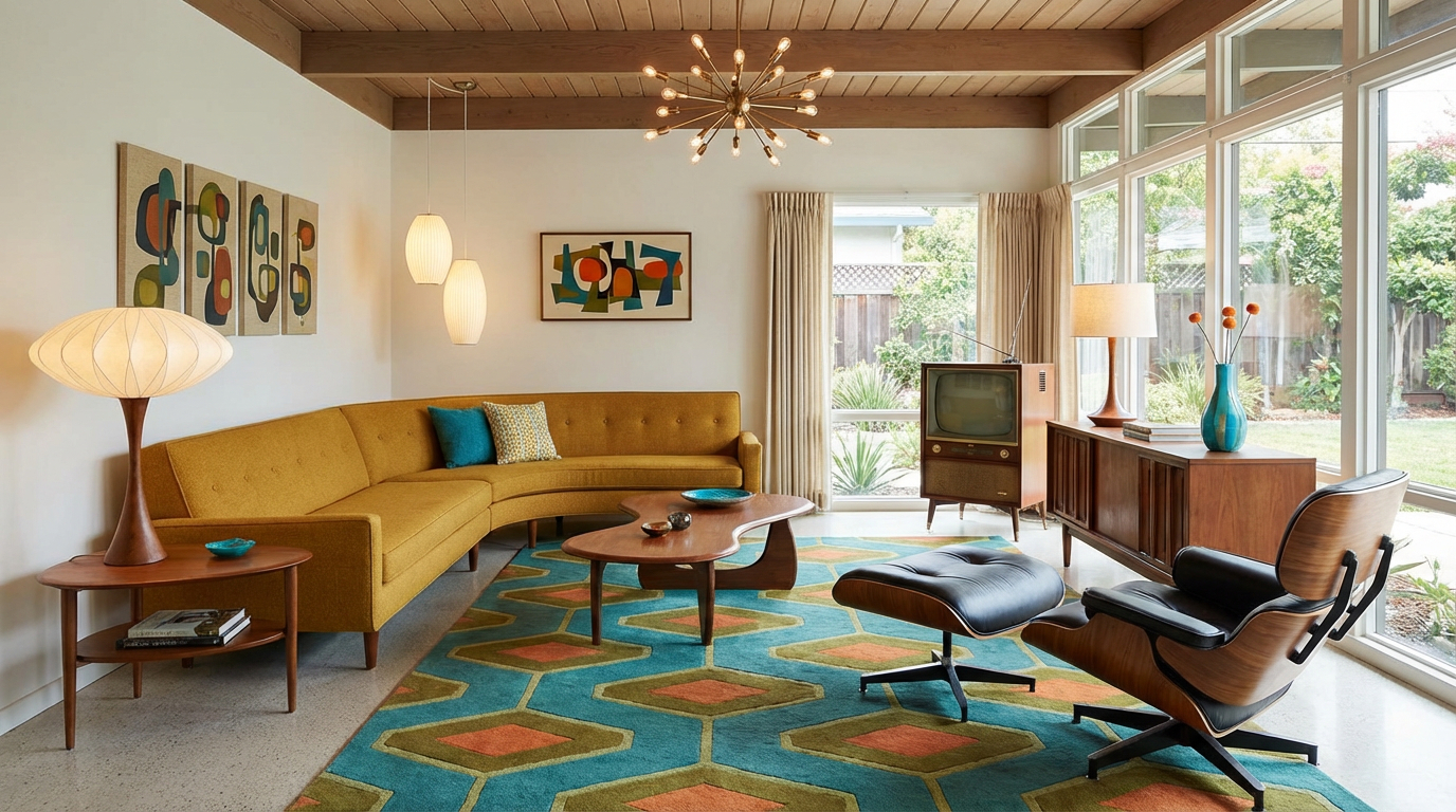 ミッドセンチュリー風