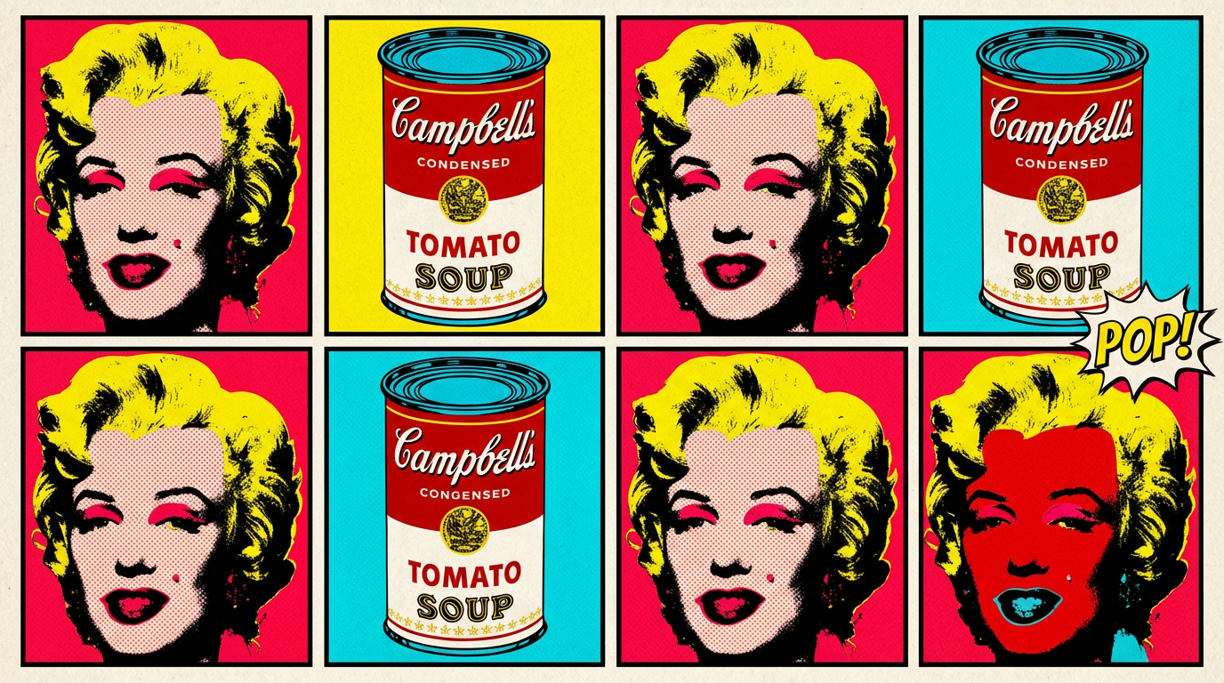 ポップアート風