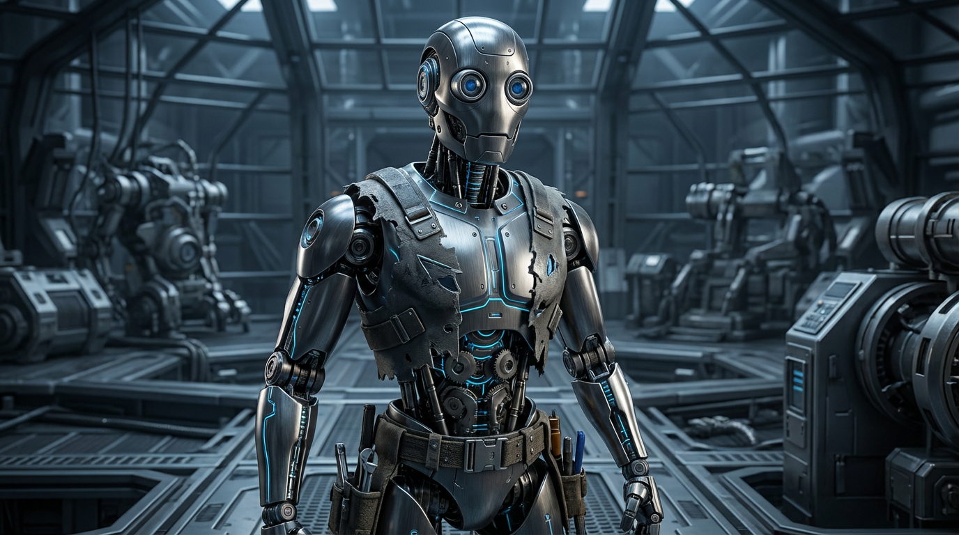 ロボットキャラ風