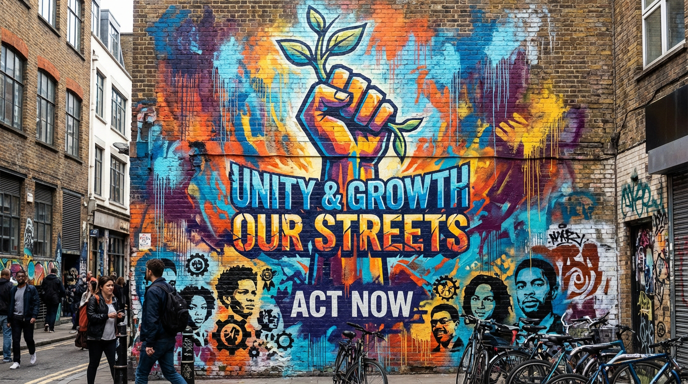 ストリートアート風