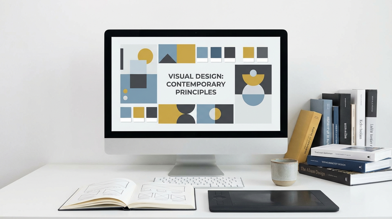 ビジュアルデザイン風