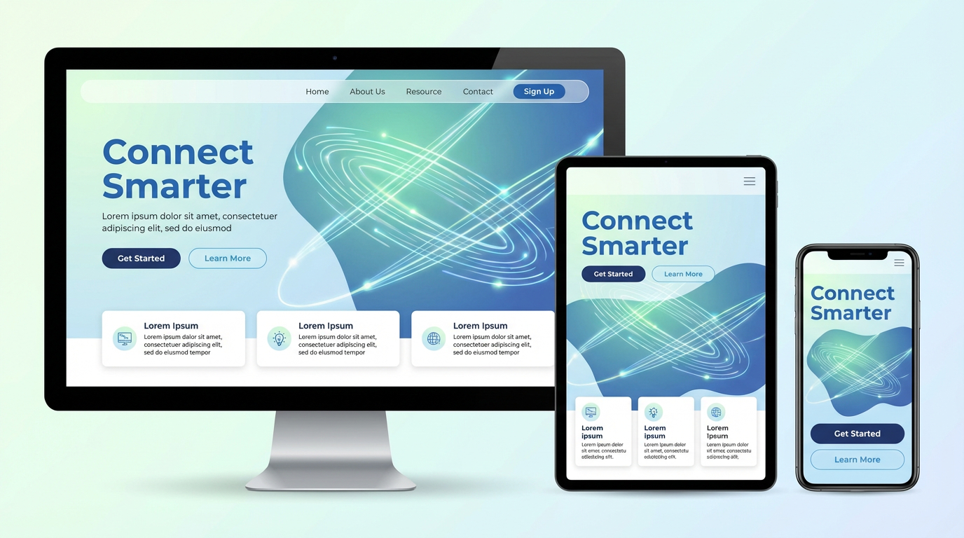 ウェブデザイン風