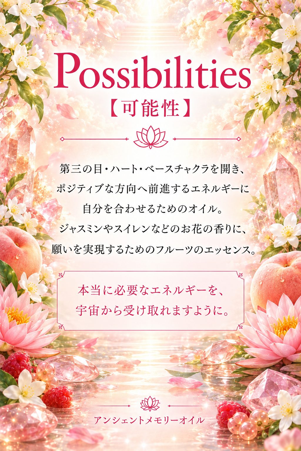 Possibilities(可能性)